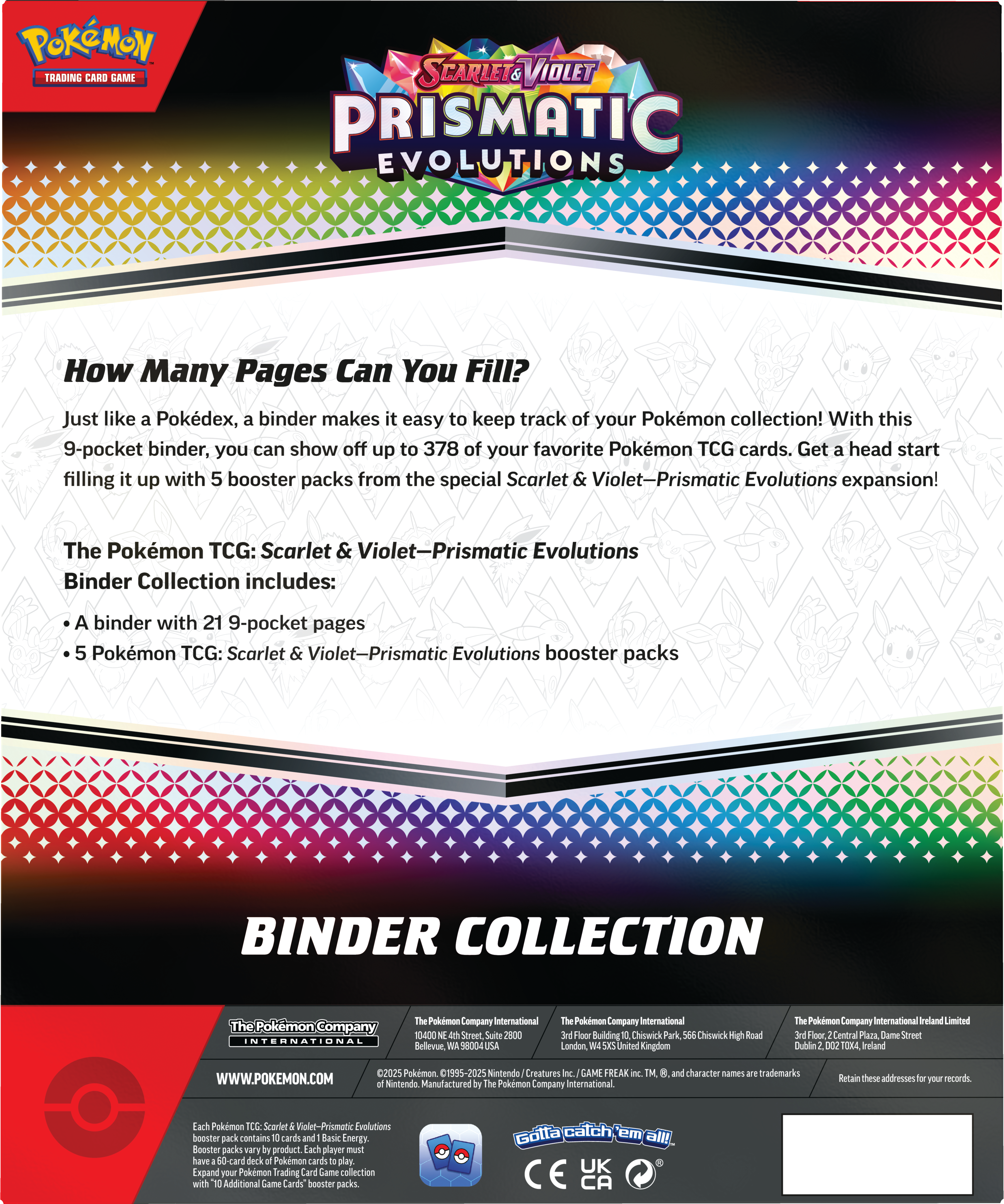 Prismatic Evolutions - Binder Collection