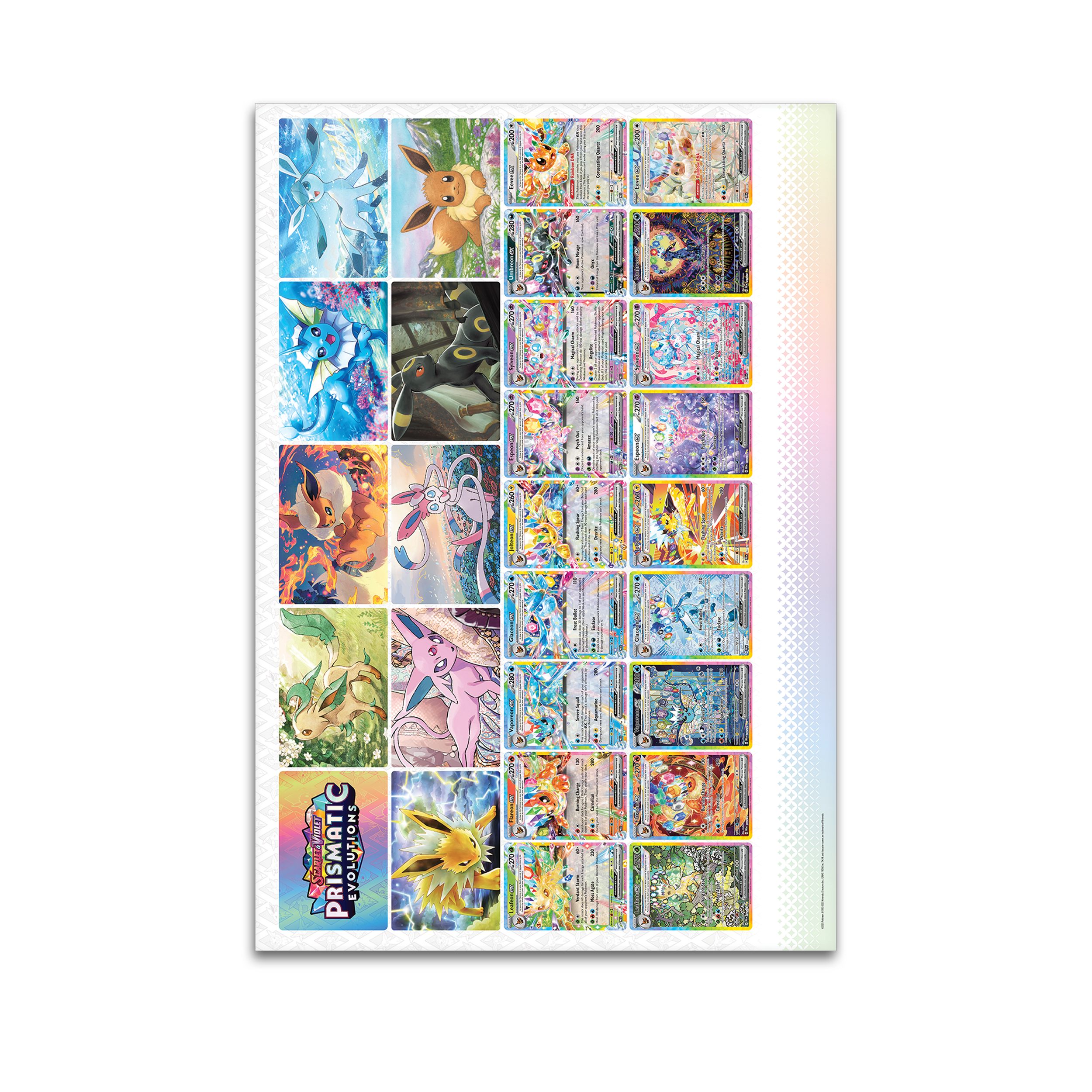 Prismatic Evolutions - Poster Collection