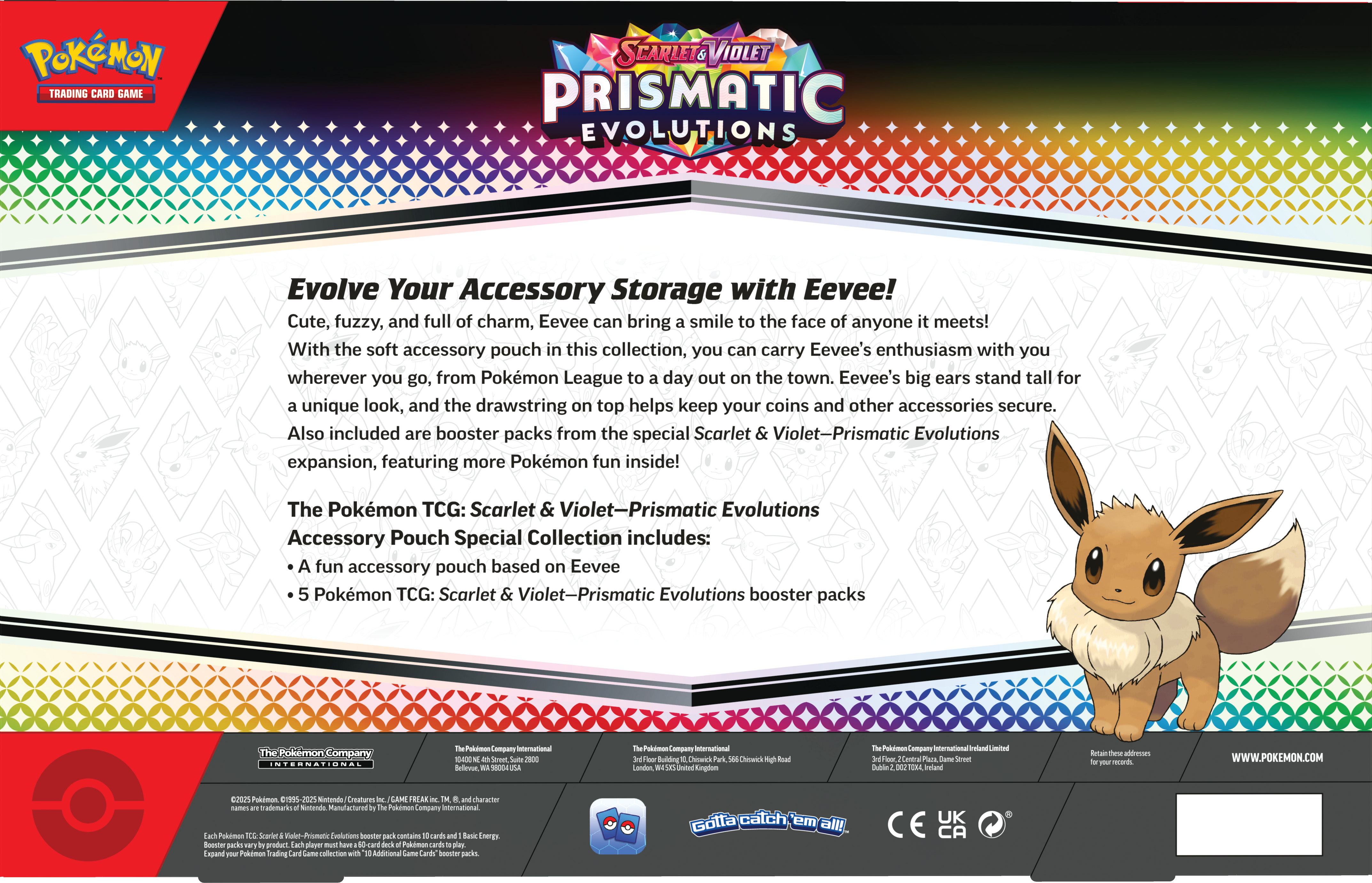 Prismatic Evolutions - Accessory Pouch Collection