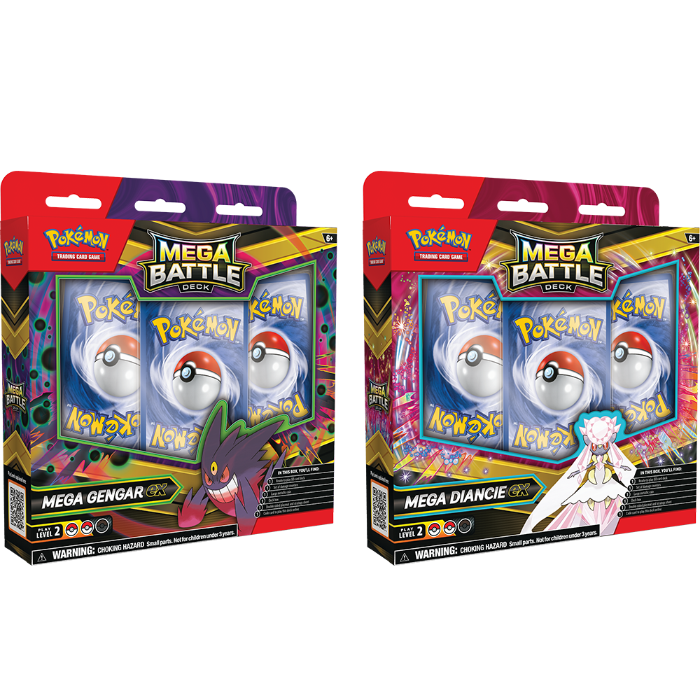 Mega Battle Deck - Mega Gengar & Mega Diancie