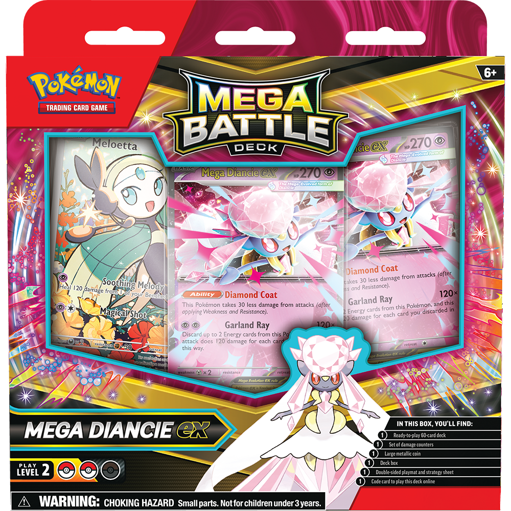 Mega Battle Deck - Mega Gengar & Mega Diancie
