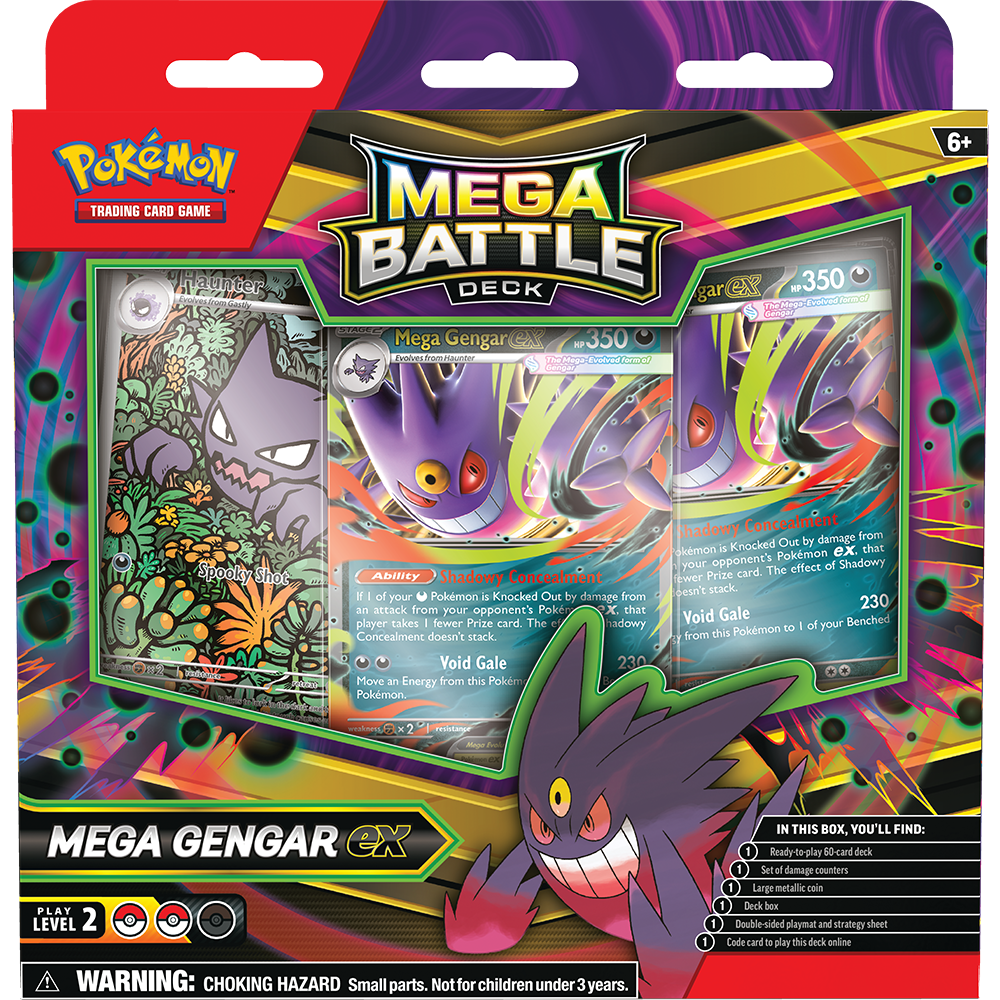 Mega Battle Deck - Mega Gengar & Mega Diancie