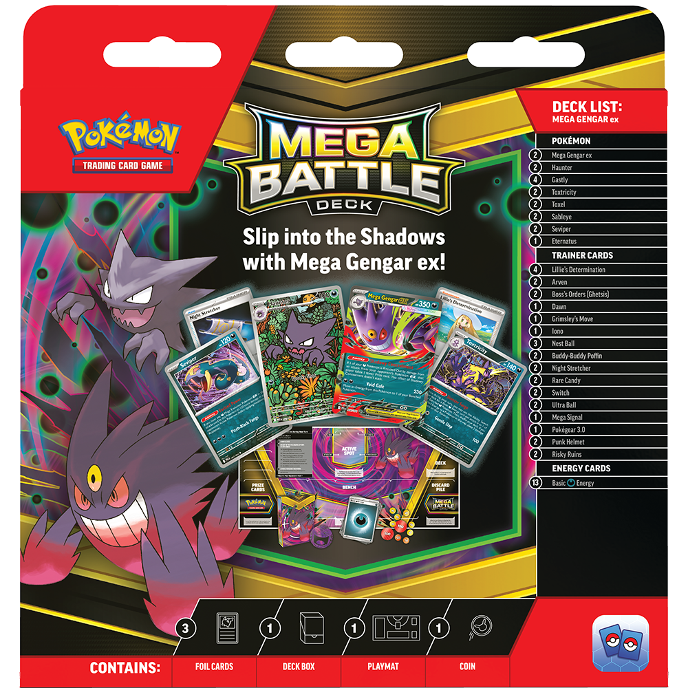 Mega Battle Deck - Mega Gengar & Mega Diancie