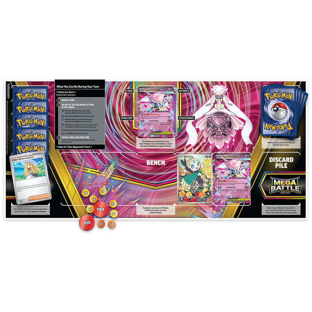 Mega Battle Deck - Mega Gengar & Mega Diancie