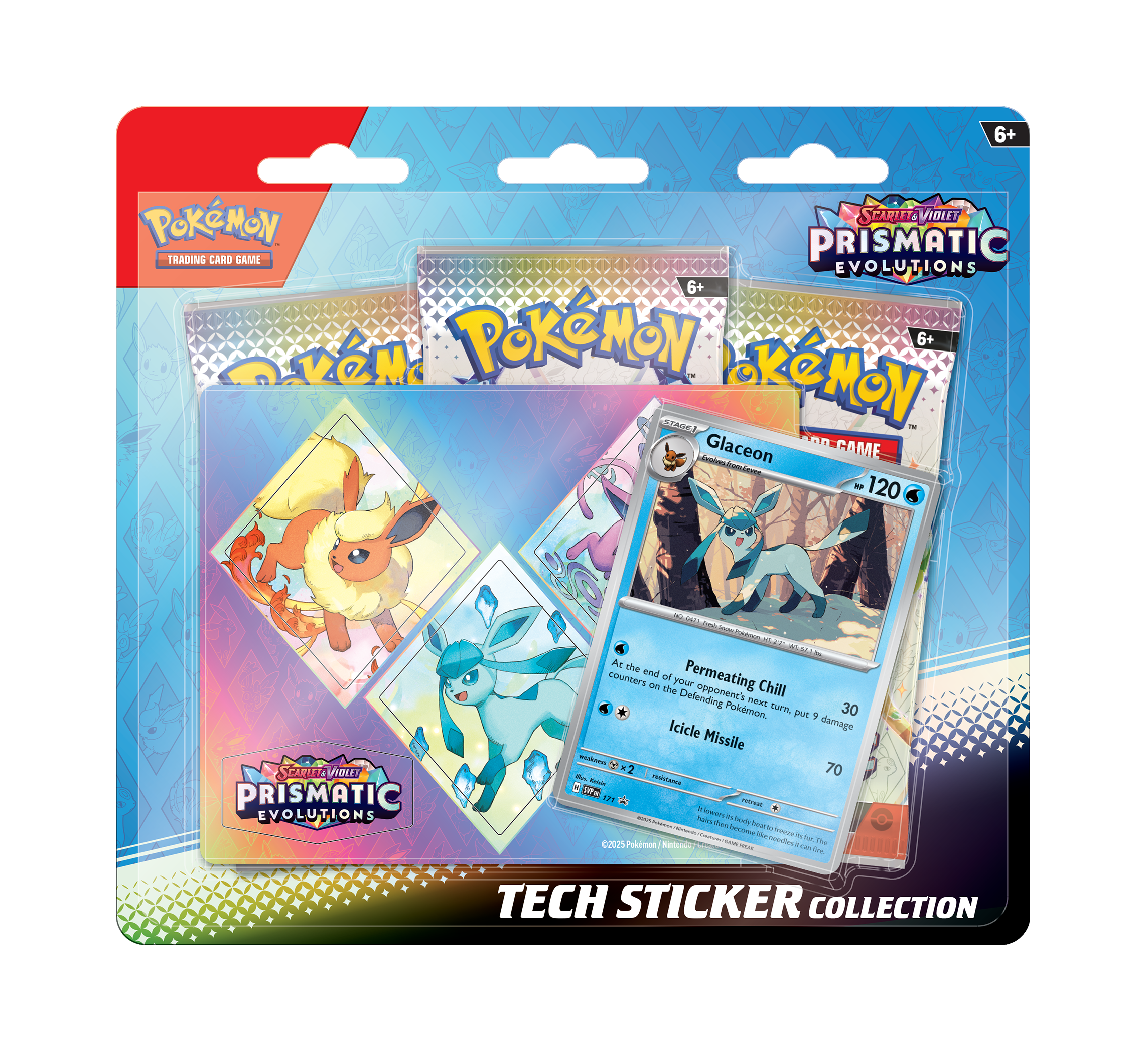 Prismatic Evolutions - Tech Sticker Collection