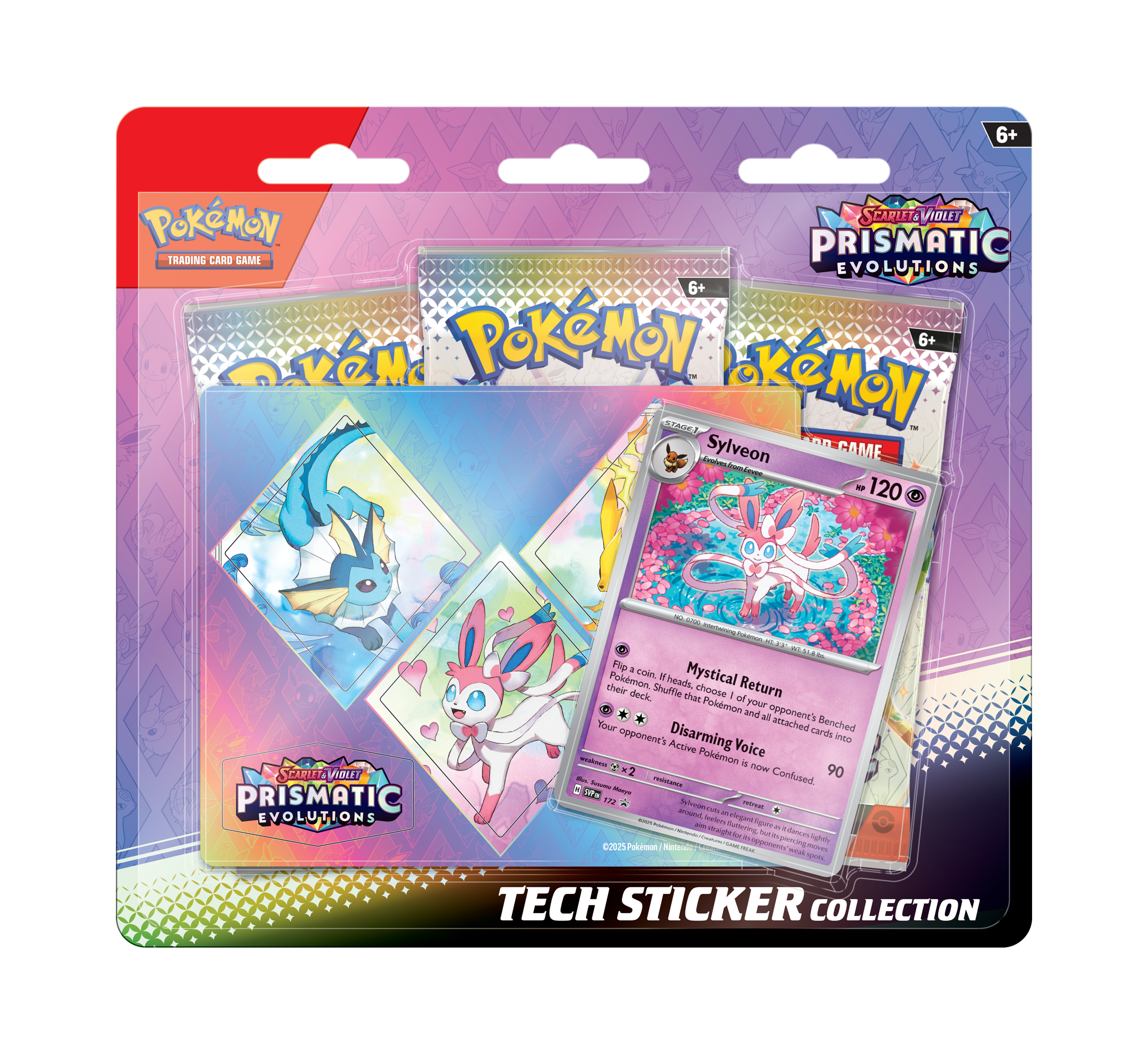Prismatic Evolutions - Tech Sticker Collection