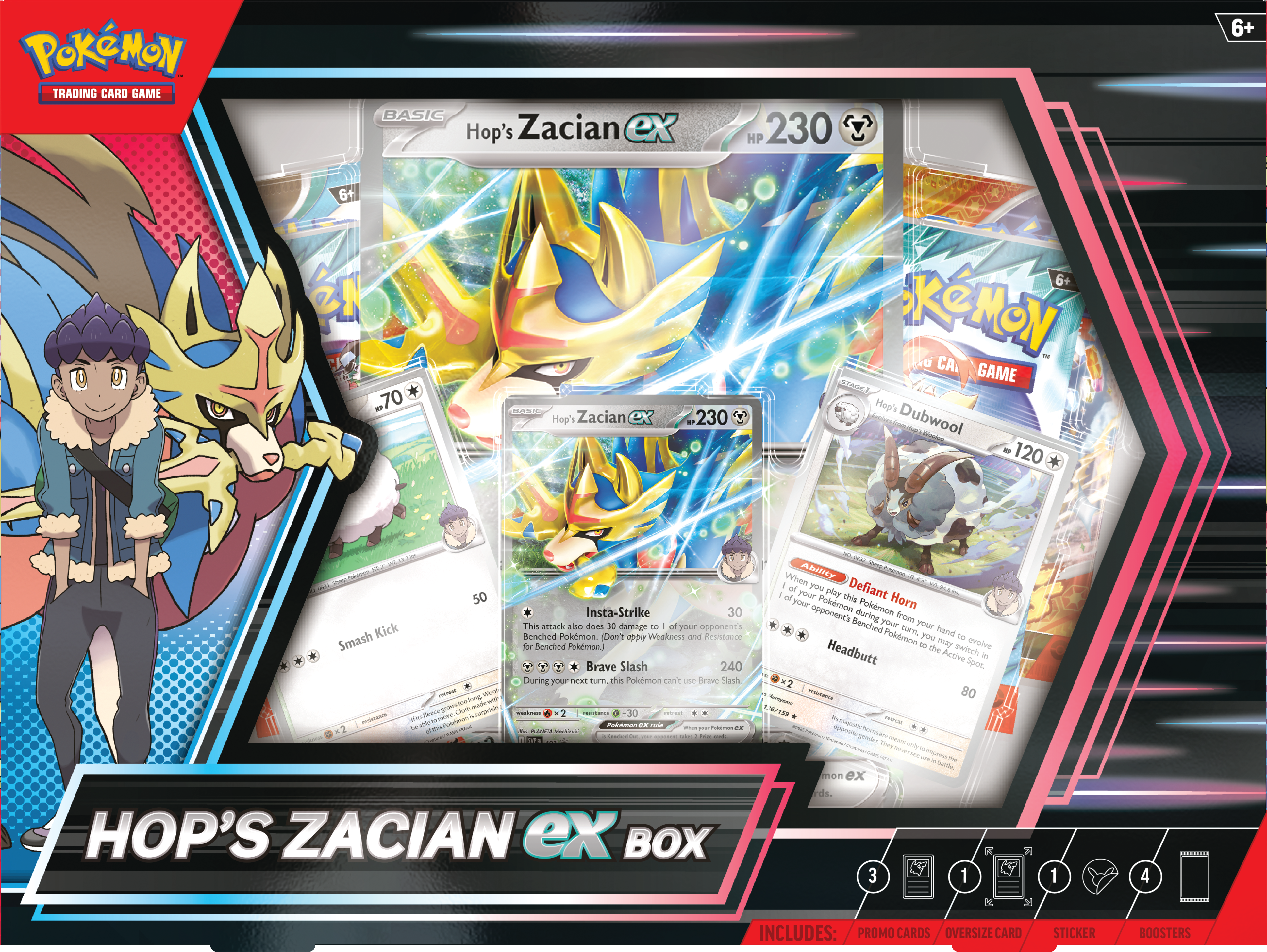 Hop's Zacian ex Box