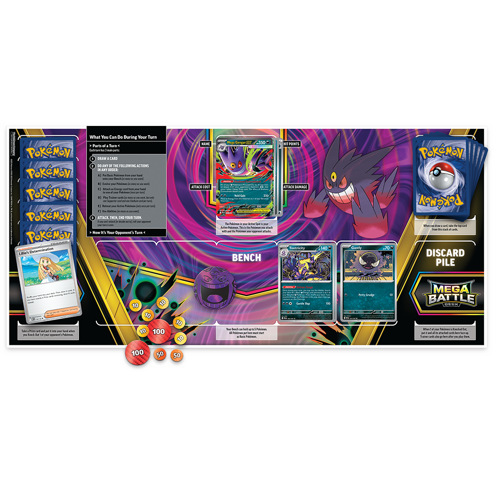 Mega Battle Deck - Mega Gengar & Mega Diancie
